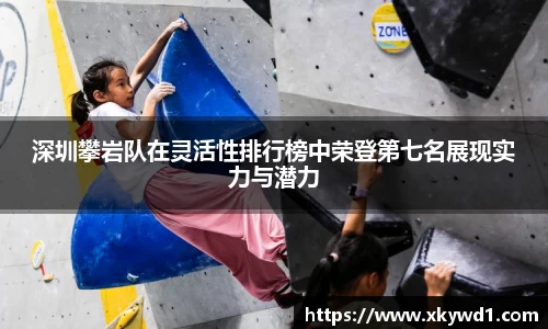 深圳攀岩队在灵活性排行榜中荣登第七名展现实力与潜力
