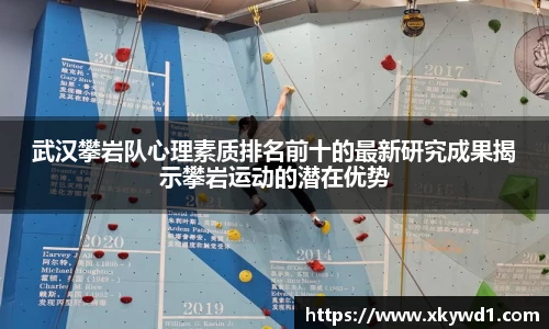武汉攀岩队心理素质排名前十的最新研究成果揭示攀岩运动的潜在优势