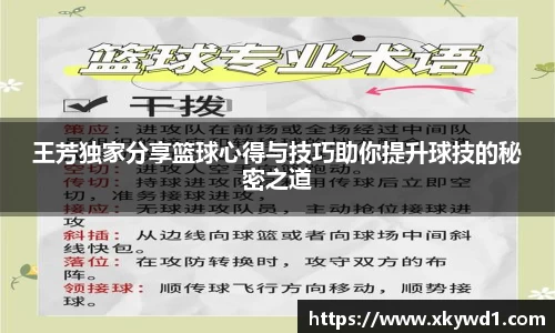 王芳独家分享篮球心得与技巧助你提升球技的秘密之道